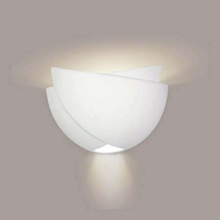 A19 LIGHTING Ceylon Wall Sconce, Bisque 601-1LEDE26